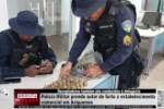 Polícia Militar prende autor de furto a estabelecimento comercial em Ariquemes – Vídeo