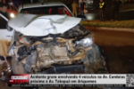 Acidente grave envolvendo 4 veículos na Av. Candeias próximo à Av. Tabapuã em Ariquemes – LIVE: ESTAMOS NO AR! PROGRAMA BRONCA DA PESADA