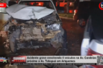 Acidente grave envolvendo 4 veículos na Av. Candeias próximo à Av. Tabapuã em Ariquemes – Vídeo