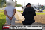 PM prende traficante que comercializava drogas no Setor 06 de Ariquemes – Vídeo