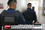 MARIDO É PRESO PELA PM – Mulher é socorrida após ser esfaqueada no Setor 09 de Baixo em Ariquemes – Vídeo