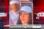 Acidente fatal deixa duas vítimas na BR–364 em Presidente Médici – Rondônia – LIVE: ESTAMOS NO AR! PROGRAMA BRONCA DA PESADA