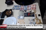 PM desmonta ponto de tráfico no Bairro São Francisco, em Ji–Paraná – Vídeo