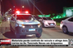 Motorista perde controle de ve&iacute;culo e atinge dois carros na Av. Tancredo Neves em Ariquemes &ndash; V&iacute;deo
