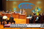 Simulado de Tribunal do J&uacute;ri organizado pelo curso de Direito da FAAR &ndash; V&iacute;deo