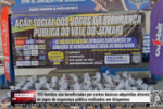 155 fam&iacute;lias s&atilde;o beneficiadas por cestas b&aacute;sicas adquiridas atrav&eacute;s de jogos de seguran&ccedil;a p&uacute;blica realizados em Ariquemes &ndash; V&iacute;deo