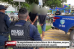PM em patrulha no Rota do Sol em Ariquemes, recupera moto furtada em Jaru e prende dois suspeitos &ndash; LIVE: ESTAMOS NO AR! PROGRAMA BRONCA DA PESADA