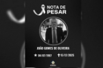 Nota De Pesar da C&acirc;mara Municipal de Ariquemes pelo falecimento de Jo&atilde;o Gomes De Oliveira 