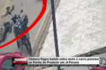 C&acirc;mera flagra batida entre moto e carro pr&oacute;ximo ao Feir&atilde;o do Produtor em Ji Paran&aacute; &ndash; V&iacute;deo