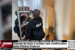 Opera&ccedil;&atilde;o contra o tr&aacute;fico de drogas: Pol&iacute;cia Federal confisca carros de luxo e avi&otilde;es &ndash; V&iacute;deo