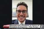 Entrevista com o Presidente da C&acirc;mara de Vereadores de Ariquemes Filipe Rozique &ndash; V&iacute;deo
