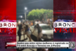 Quebra pau entre v&aacute;rias mulheres &eacute; registrado na T 6 entre Aracaju e Teresina em Ji&ndash;Paran&aacute;, &ndash; V&iacute;deo