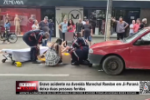 Grave acidente na Avenida Marechal Rondon em Ji Paran&aacute; deixa duas pessoas feridas &ndash; V&iacute;deo