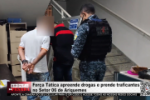 For&ccedil;a T&aacute;tica apreende drogas e prende traficantes no Setor 06 de Ariquemes &ndash; V&iacute;deo