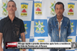 Ji Paran&aacute;: PM age r&aacute;pido e prende elementos ap&oacute;s furto a resid&ecirc;ncia no Vale do Para&iacute;so &ndash; V&iacute;deo