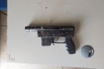 PM apreende armas e drogas em &aacute;rea rural de Vilhena