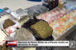 Opera&ccedil;&atilde;o da Pol&iacute;cia Militar em Ji&ndash;Paran&aacute; resulta em apreens&atilde;o de drogas &ndash; V&iacute;deo