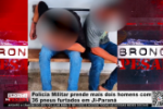 Pol&iacute;cia Militar prende mais dois homens com 36 pneus furtados em Ji&ndash;Paran&aacute; &ndash; V&iacute;deo