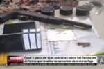 Casal &eacute; preso em a&ccedil;&atilde;o policial no bairro Val Para&iacute;so em Ji&ndash;Paran&aacute; que resultou na apreens&atilde;o de arma de fogo &ndash; V&iacute;deo