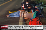 Idoso &eacute; atropelado na BR&ndash;364 pr&oacute;ximo da entrada do Bairro Marechal Rondon em Ariquemes &ndash; LIVE: ESTAMOS NO AR! PROGRAMA BRONCA DA PESADA