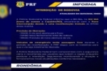 PRF DO ESTADO DE ROND&Ocirc;NIA INFORMA: INTERDI&Ccedil;&Atilde;O DA RODOVIA; Veja v&iacute;deo
