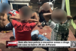 Som alto leva pol&iacute;cia a encontrar armas e droga em casa no bairro JK em Ji&ndash;Paran&aacute; &ndash; V&iacute;deo