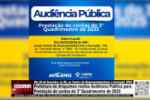 Prefeitura de Ariquemes realiza Audi&ecirc;ncia P&uacute;blica para Presta&ccedil;&atilde;o de contas do 3&ordm; Quadrimestre 2025 &ndash; V&iacute;deo