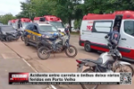 Acidente entre carreta e &ocirc;nibus deixa v&aacute;rios feridos em Porto Velho &ndash; V&iacute;deo