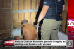Pol&iacute;cia Civil de Rond&ocirc;nia prende foragido da Justi&ccedil;a em Candeias do Jamari &ndash; V&iacute;deo