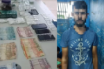 PM prende ‘Dubai’, suspeito por tr&aacute;fico de drogas, e apreende mais de 2 kg de entorpecentes em Vilhena