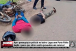 Ap&oacute;s persegui&ccedil;&atilde;o policial no bairro Lagoa em Porto Velho dupla &eacute; presa por atirar contra provedores de internet &ndash; V&iacute;deo
