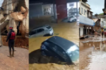 Fortes chuvas provocam deslizamento em Juiz de Fora e alagamentos com transbordamento em Ub&aacute; &ndash; V&iacute;deo