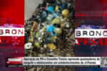 Opera&ccedil;&atilde;o da PM e Conselho Tutelar apreende queimadores de narguil&eacute; e de adolescentes em estabelecimento de Ji &ndash; Paran&aacute; &ndash; V&iacute;deo