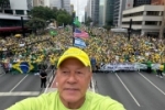 Coronel Chris&oacute;stomo: “O Brasil acordou. Demos mais um recado nas manifesta&ccedil;&otilde;es pelo Brasil”