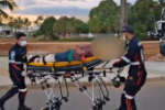 Idoso &eacute; socorrido com suspeita de fratura ap&oacute;s colis&atilde;o entre motocicletas na Av. Capit&atilde;o S&iacute;lvio em Ariquemes &ndash; V&iacute;deo