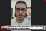 Entrevista com o Presidente da C&acirc;mara de Vereadores Filipe Rozique &ndash; V&iacute;deo