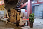 C&acirc;mera registra momento em que ve&iacute;culo atinge fachada de restaurante em Porto Velho &ndash; V&iacute;deo