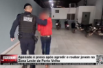 Apenado &eacute; preso ap&oacute;s agredir e roubar jovem na Zona Leste de Porto Velho &ndash; V&iacute;deo