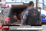 TR&Aacute;FICO DE DROGAS &ndash; Tr&ecirc;s pessoas foram conduzidas &agrave; delegacia de Cacoal &ndash; V&iacute;deo
