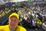 PL mostra for&ccedil;a em Rond&ocirc;nia: Chris&oacute;stomo, Marcos Rog&eacute;rio e Fl&aacute;vio Bolsonaro participam de grande ato pol&iacute;tico em Ji&ndash;Paran&aacute;