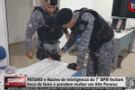 PATAMO e N&uacute;cleo de Intelig&ecirc;ncia do 7° BPM fecham boca de fumo e prendem mulher em Alto Para&iacute;so &ndash; V&iacute;deo
