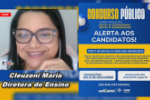 Entrevista com Cleuzeni Maria &ndash; Est&atilde;o abertas as vagas para concurso p&uacute;blico da SEMED em Ariquemes at&eacute; 31/03/2026 &ndash; V&iacute;deo