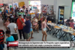 Reinaugura&ccedil;&atilde;o do Supermercado Tio Porquinho supera expectativas com ambiente muito mais amplo e promo&ccedil;&otilde;es imbat&iacute;veis &ndash; V&iacute;deo
