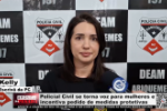 Policial Civil se torna voz para mulheres e incentiva pedido de medidas protetivas &ndash; V&iacute;deo