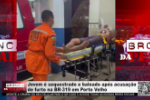 Jovem &eacute; sequestrado e baleado ap&oacute;s acusa&ccedil;&atilde;o de furto na BR&ndash;319 em Porto Velho &ndash; V&iacute;deo