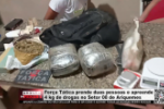 For&ccedil;a T&aacute;tica prende duas pessoas e apreende 4 kg de drogas no Setor 08 de Ariquemes &ndash; V&iacute;deo