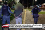 PATAMO prende motorista de aplicativo por tr&aacute;fico de drogas em Ariquemes &ndash; V&iacute;deo