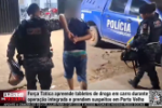 For&ccedil;a T&aacute;tica apreende tabletes de droga em carro durante opera&ccedil;&atilde;o integrada e prendem suspeitos em Porto Velho &ndash; V&iacute;deo