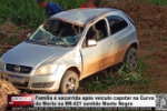 Fam&iacute;lia &eacute; socorrida ap&oacute;s ve&iacute;culo capotar na Curva da Morte na BR&ndash;421 sentido Monte Negro &ndash; LIVE: ESTAMOS NO AR! PROGRAMA BRONCA DA PESADA