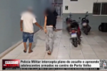 Pol&iacute;cia Militar intercepta plano de assalto e apreende adolescentes armados no centro de Porto Velho &ndash; V&iacute;deo